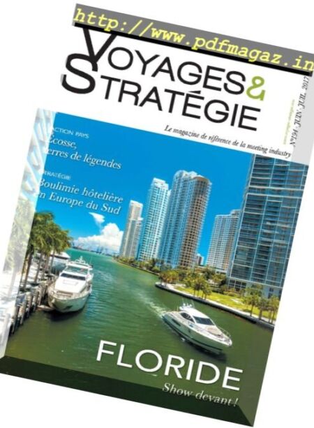 Voyages & Strategie – Juin-Juillet 2017 Cover