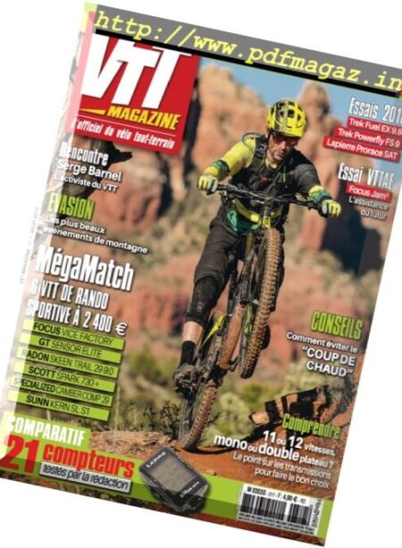 VTT Magazine – Aout 2017 Cover