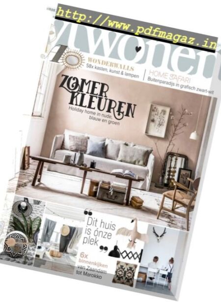 Vtwonen – Nr.8, 2017 Cover