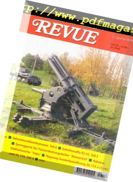 Waffen Revue – N 114, III.Quartal 1999 Cover