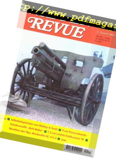 Waffen Revue – N 118, III.Quartal 2000 Cover
