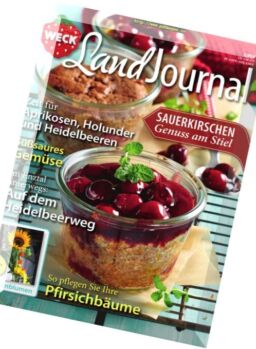 Weck Landjournal – Nr.4, 2017