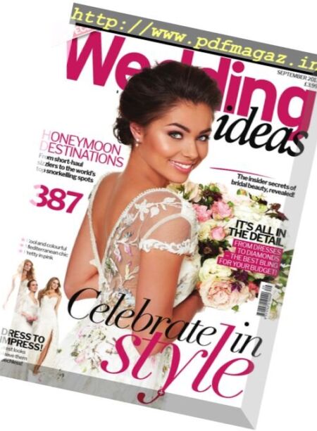 Wedding Ideas – September 2017 Cover