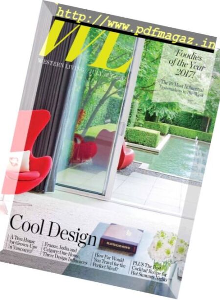 Western Living – July-August 2017 Cover