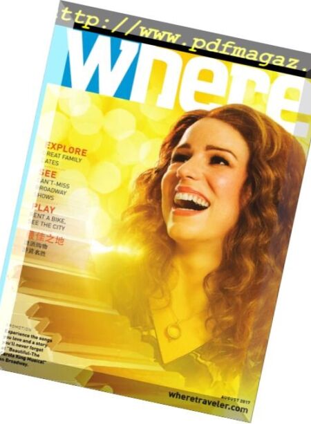 Where New York – August 2017 Cover