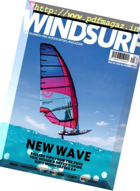 Windsurf – August 2017 Cover