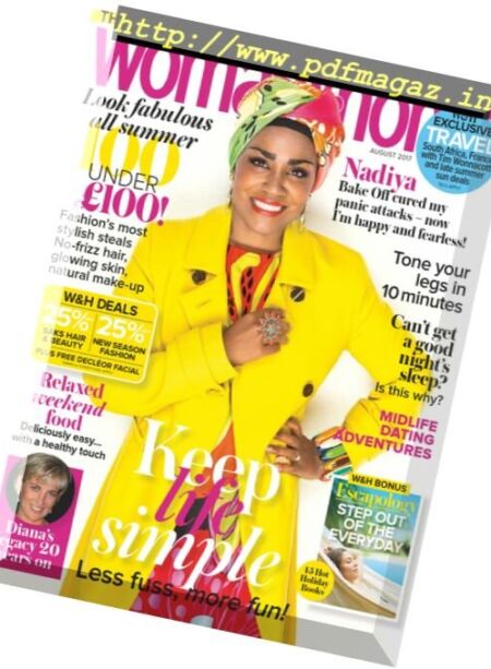 Woman & Home UK – August 2017 Cover