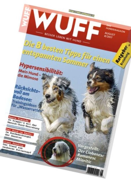 Wuff – August 2017 Cover