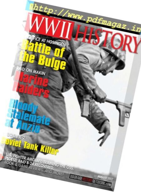WWII History – August 2017 Cover