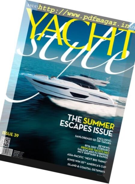 Yacht Style – Issue 39, 2017 Cover