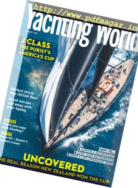 Yachting World – August 2017 Cover