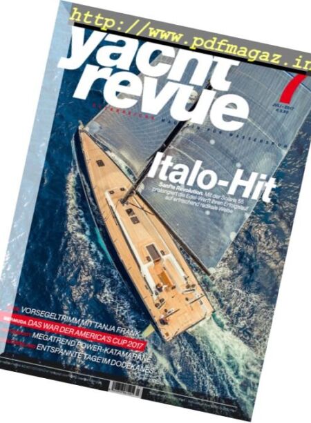 Yachtrevue – Juli 2017 Cover