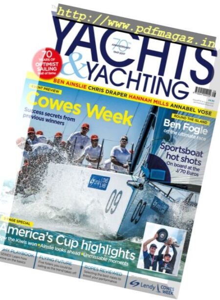 Yachts & Yachting – August 2017 Cover