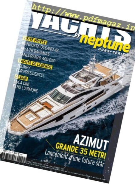 Yachts by Neptune – Hors-Serie – Juillet-Aout 2017 Cover