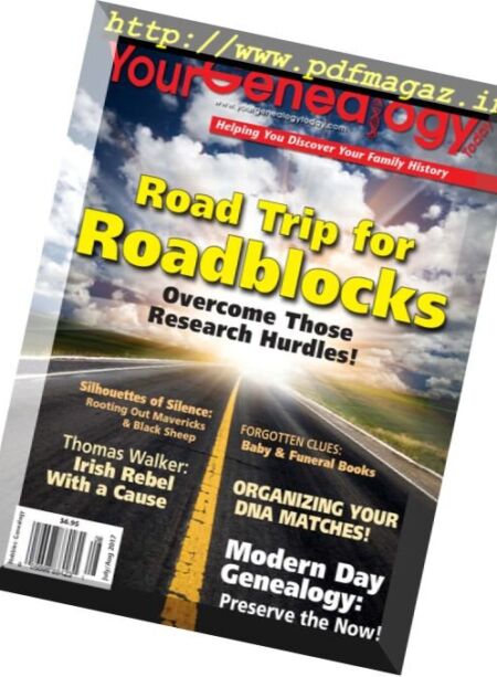Your Genealogy Today – July-August 2017 Cover