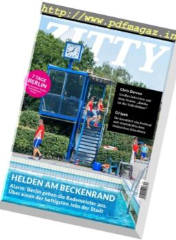 Zitty – 27 Juli 2017