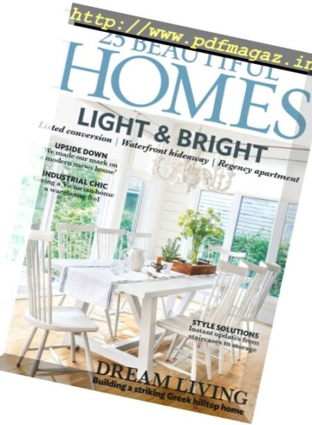 25 Beautiful Homes – September 2017 Cover