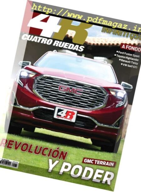 4Ruedas – Agosto 2017 Cover