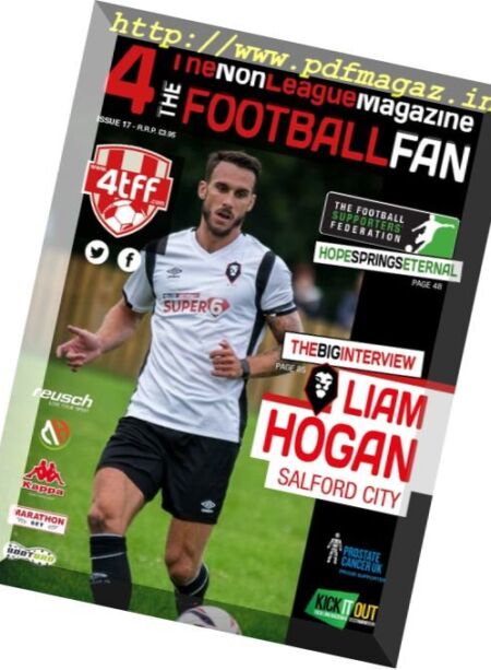 4thefootballfan – Issue 17, 2017 Cover