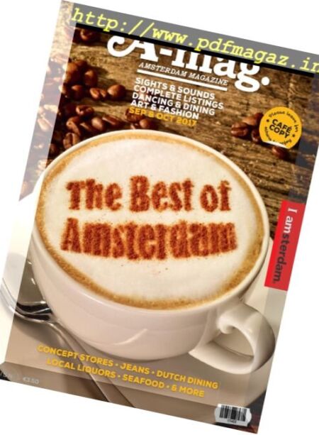 A-mag. Amsterdam Magazine – September-October 2017 Cover