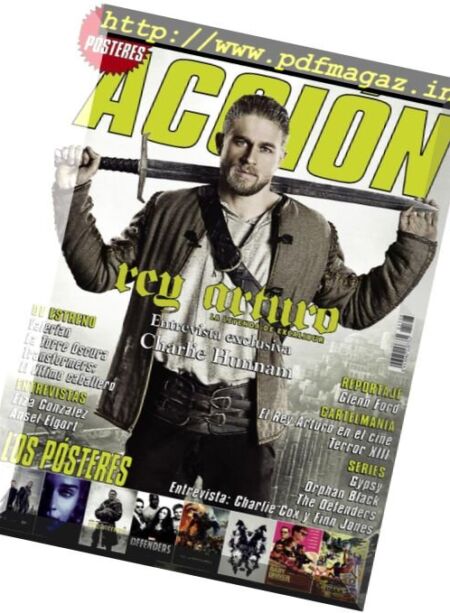 Accion Cine-Video – Agosto 2017 Cover