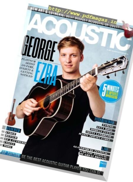 Acoustic UK – August 2017 Cover