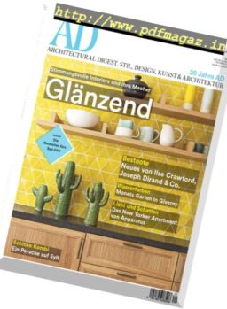 AD Architectural Digest Germany – September-Oktober 2017