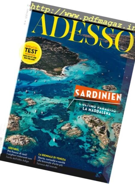 Adesso – August 2017 Cover