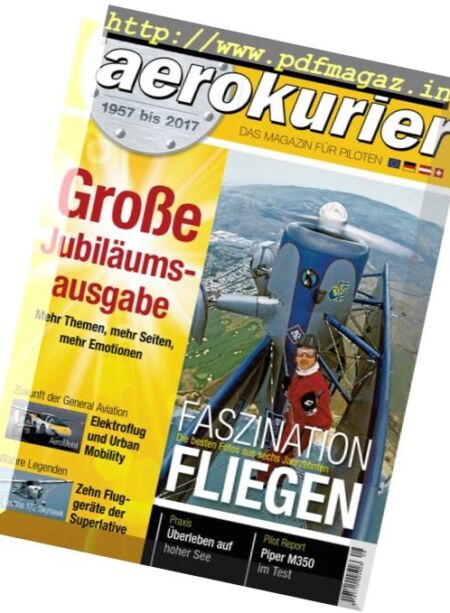 Aerokurier – August 2017 Cover