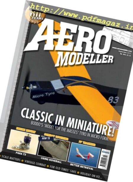 AeroModeller – Issue 46, September 2017 Cover