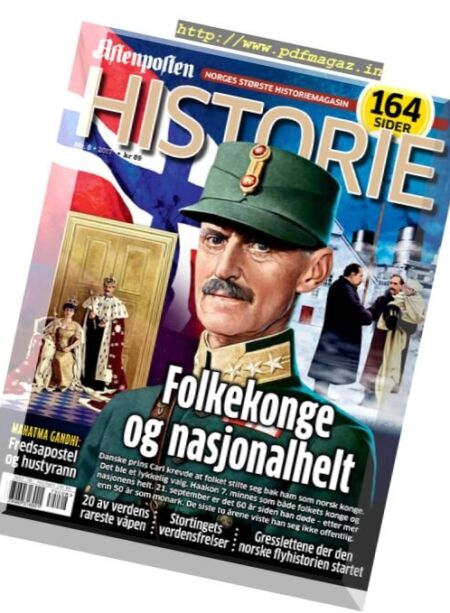Aftenposten Historie – august 2017 Cover