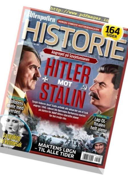 Aftenposten Historie – mars 2017 Cover