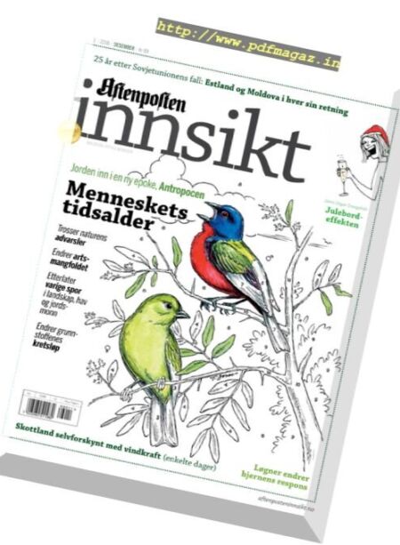 Aftenposten Innsikt – desember 2016 Cover