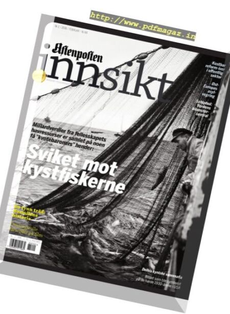 Aftenposten Innsikt – februar 2016 Cover