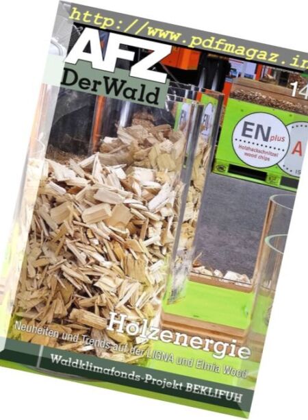 AFZ DerWald – 17 Juli 2017 Cover