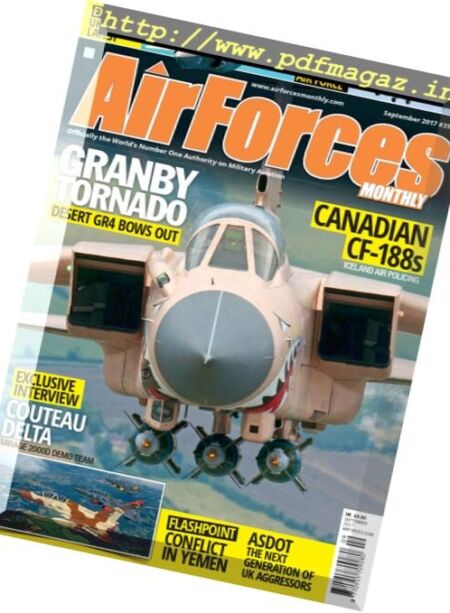 Air Forces Monthly – September 2017 Cover
