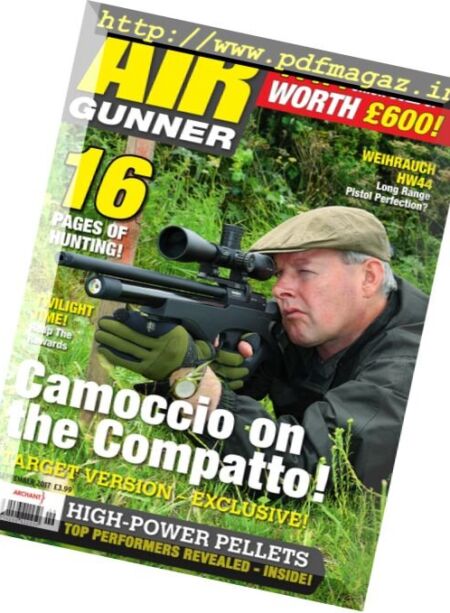 Air Gunner – September 2017 Cover