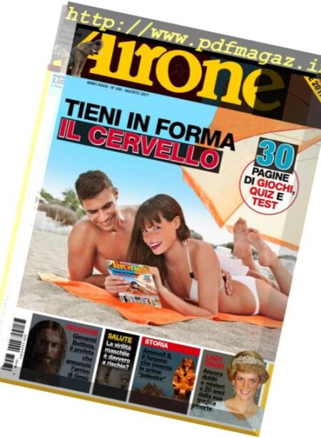 Airone – Agosto 2017 Cover
