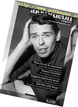 Akkordeon Magazin – August-September 2017
