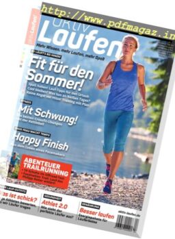 Aktiv Laufen – Juli-August 2017