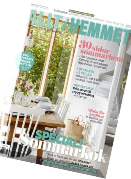 Allt i Hemmet – Augusti 2017 Cover
