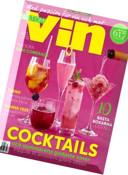 Allt om Vin – Nr.7, 2017 Cover