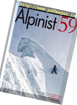Alpinist Magazine – Autumn 2017