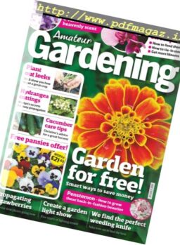 Amateur Gardening – 22 July 2017