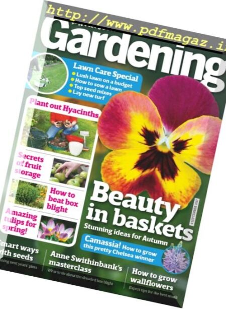 Amateur Gardening – 9 September 2017 Cover