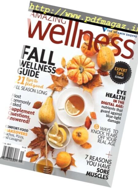 Amazing Wellness – Fall 2017 Cover