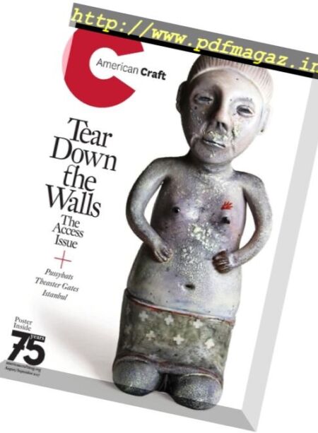 American Craft – August – September 2017 Cover