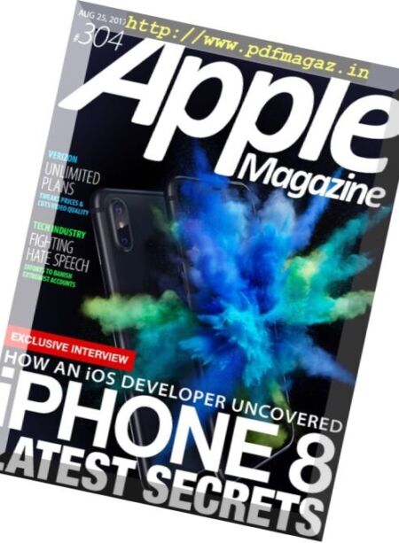 AppleMagazine – 25 August 2017 Cover