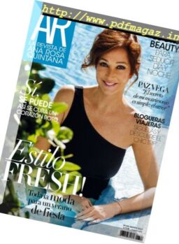 AR Ana Rosa – Agosto 2017