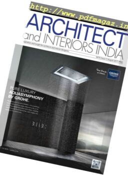 Architect and Interiors India – August 2017